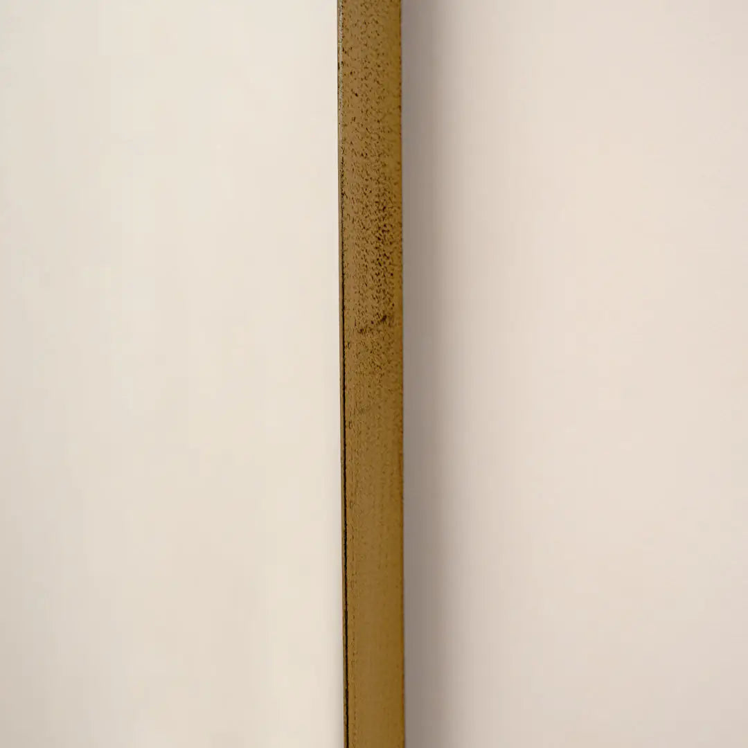 ARCH - ARKOS FORMOS PAKABINAMAS/PASTATOMAS VEIDRODIS, AUKSINIU METALINIU RĖMU, 200X90 CM