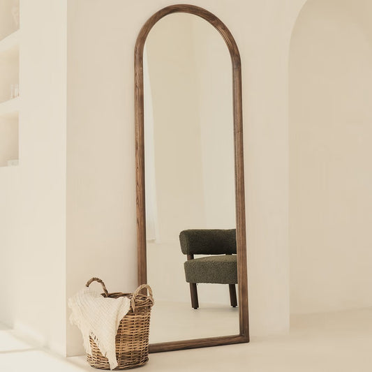 AMORE -  ARKOS FORMOS PAKABINAMAS/PASTATOMAS MEDINIS VEIDRODIS, ŠILTO MEDŽIO ATSPALVIO, 172x60 CM