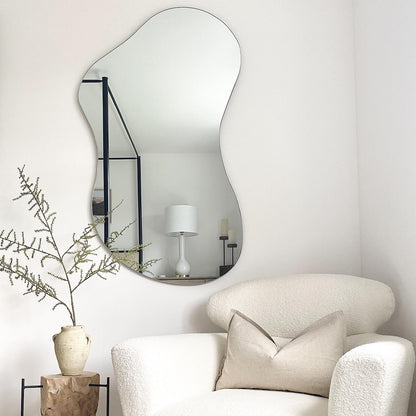 EDGE - PAKABINAMAS VEIDRODIS, JUODU METALINIU RĖMU, 180X90 CM