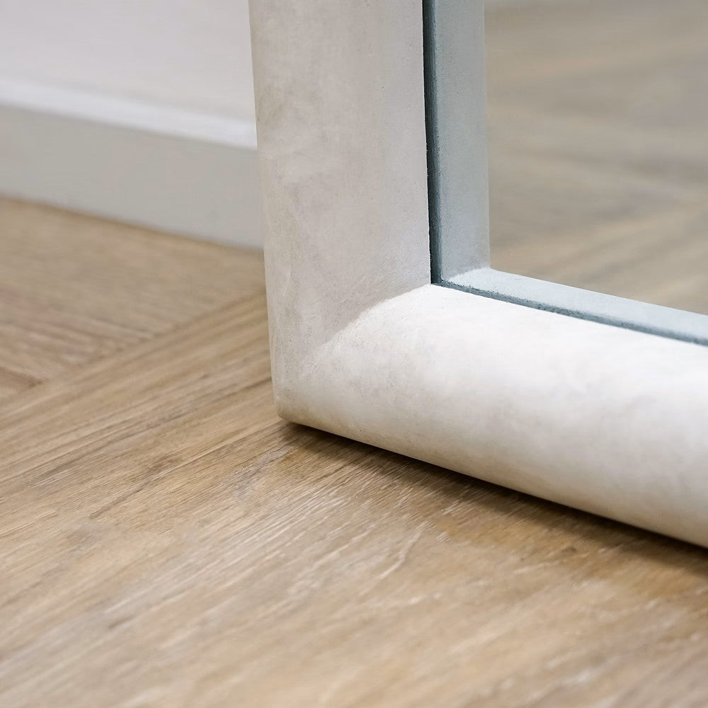 AMORE - ARKOS FORMOS PAKABINAMAS/PASTATOMAS MEDINIS VEIDRODIS, PILKOS SPALVOS, 172x60 CM