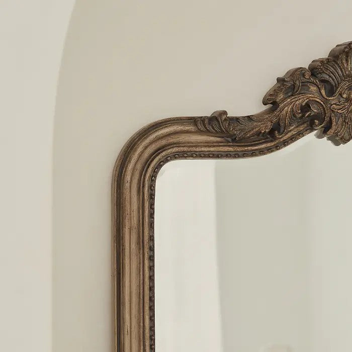 JAME - DIDELIO FORMATO PAKABINAMAS/PASTATOMAS VEIDRODIS, KLASIKINIS MEDINIS VEIDRODIS , MEDINIU RĖMU, 110X80 CM