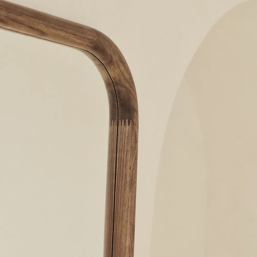 AMORE -  STAČIAKAMPIS PAKABINAMAS/PASTATOMAS MEDINIS VEIDRODIS, ŠILTO MEDŽIO ATSPALVIO, 180x90 CM