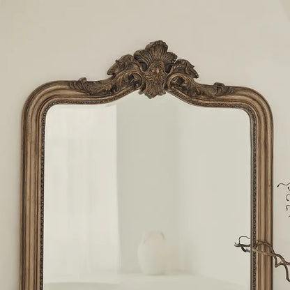 JAME - DIDELIO FORMATO PAKABINAMAS/PASTATOMAS VEIDRODIS, KLASIKINIS MEDINIS VEIDRODIS , MEDINIU RĖMU, 110X80 CM