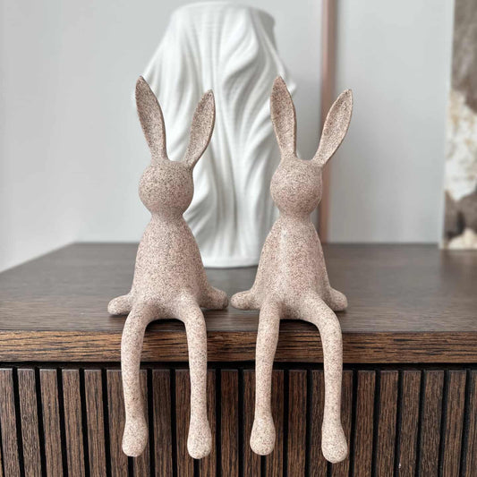 Matinis kiškiukas, smėlio spalvos, 20x7.5x5.5 cm