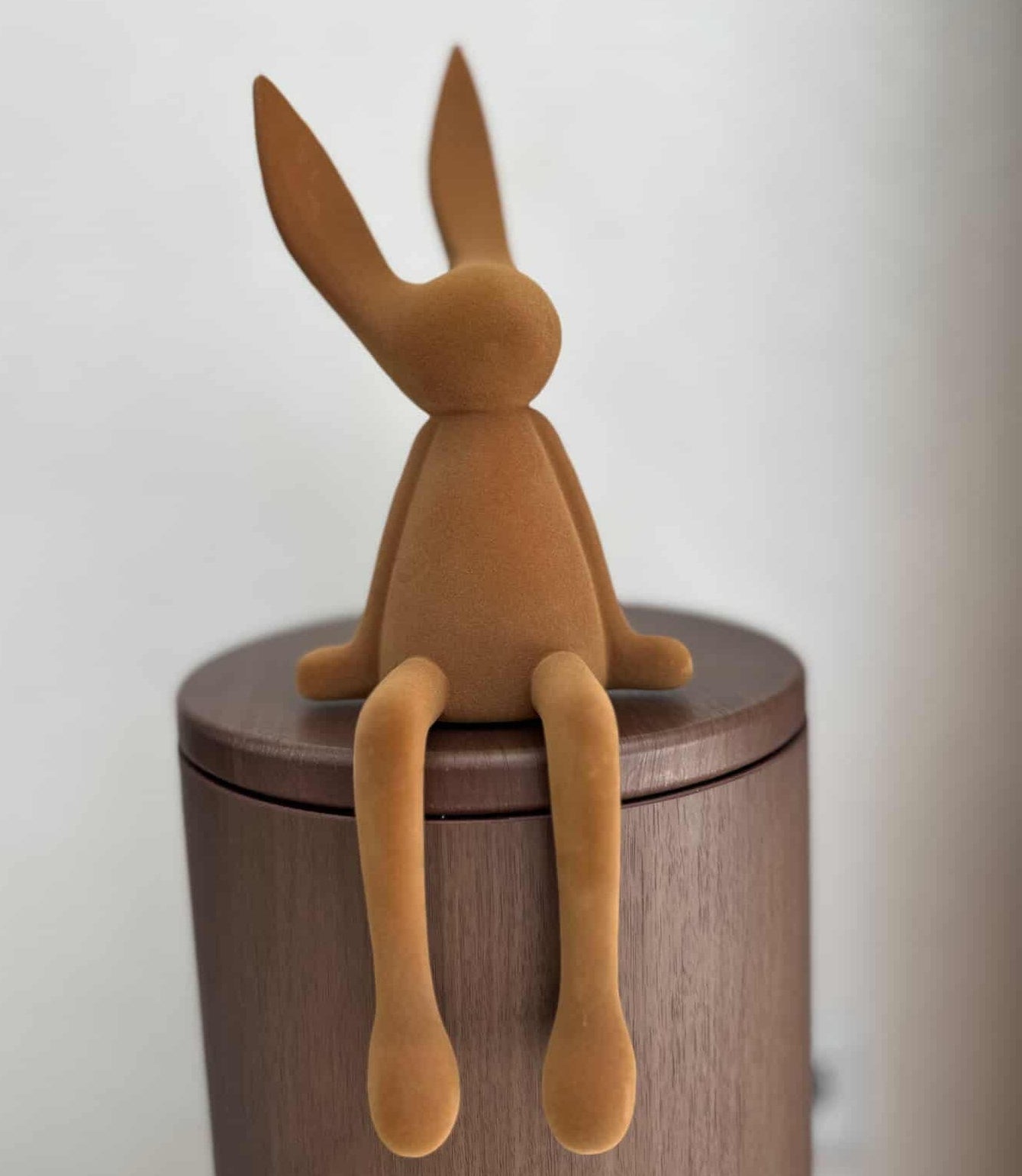 Rudos spalvos kiškiukas, 33x13 cm