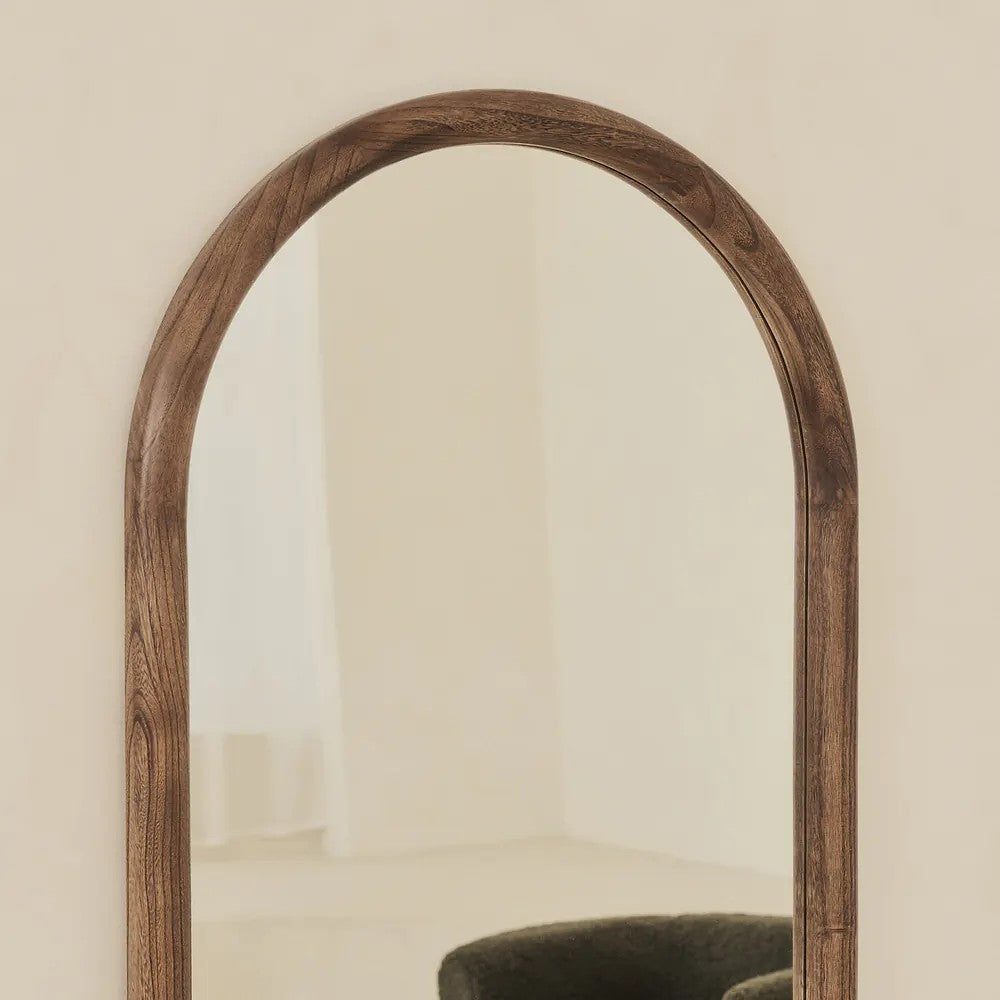 AMORE -  ARKOS FORMOS PAKABINAMAS/PASTATOMAS MEDINIS VEIDRODIS, ŠILTO MEDŽIO ATSPALVIO, 172x60 CM