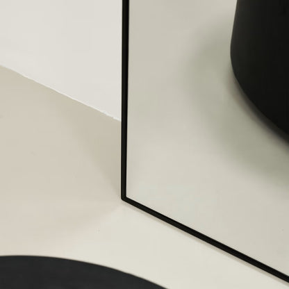 LIBE - ARKOS FORMOS PAKABINAMAS/PASTATOMAS VEIDRODIS, JUODU METALINIU RĖMU, 200X120 CM