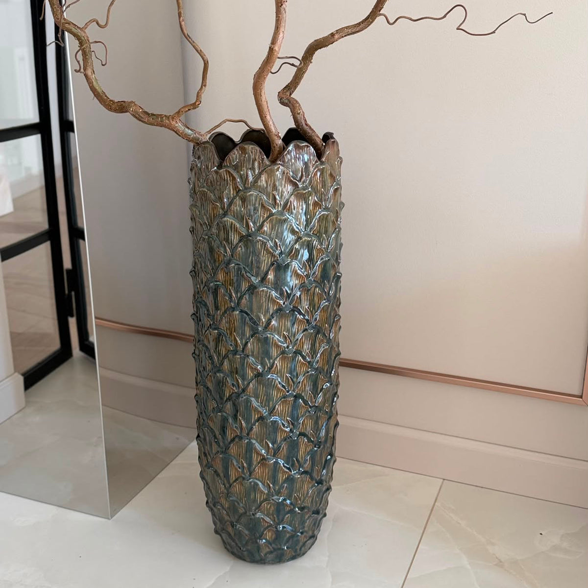 Aukšta vaza, 64 cm, be trūkumų
