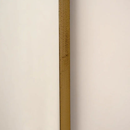 ARCH - ARKOS FORMOS PAKABINAMAS/PASTATOMAS VEIDRODIS, AUKSINIU METALINIU RĖMU, 200X90 CM