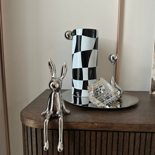 Padėklas, nerūdijančio plieno, D30 cm