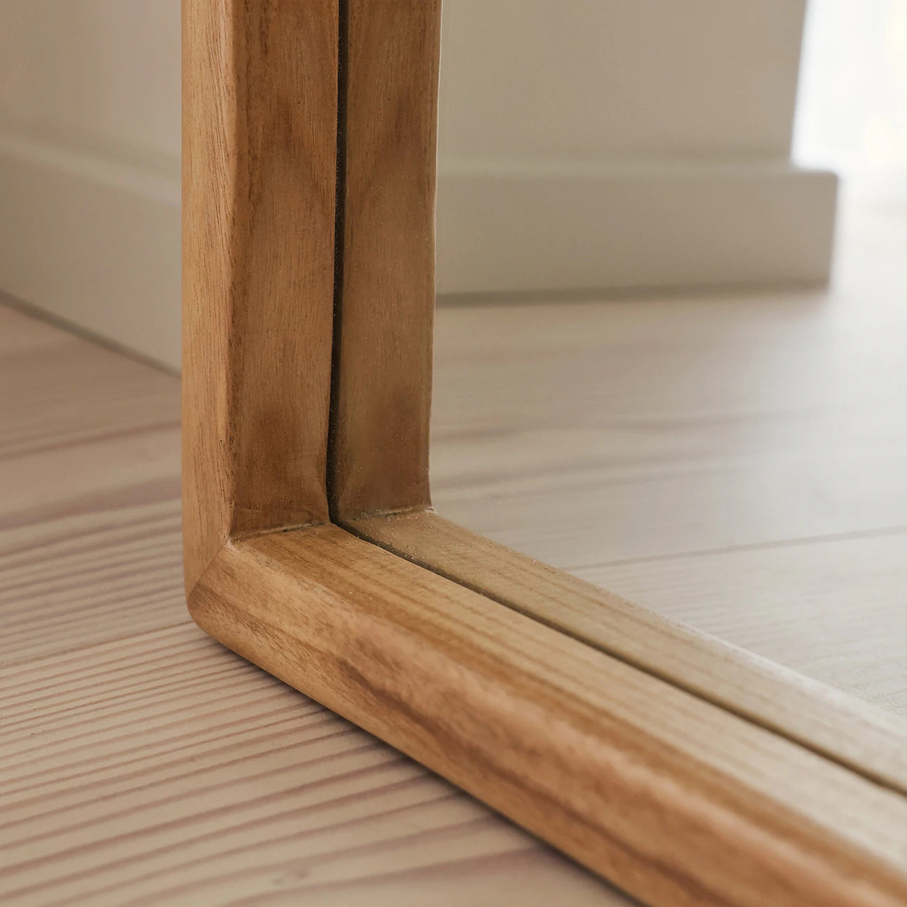 ARDE - ARKOS FORMOS PAKABINAMAS/PASTATOMAS VEIDRODIS, ŠVIESIOS MEDIENOS ATSPALVIO, 175X95 CM