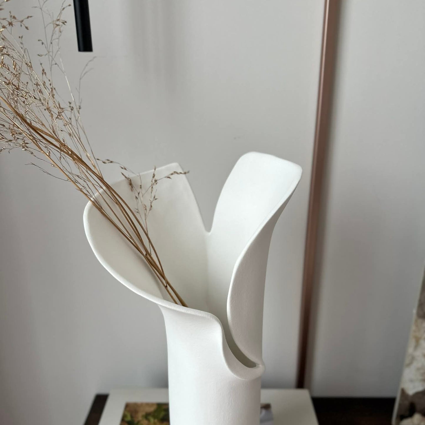 Vaza "MEGA", baltos spalvos, 35x20x15